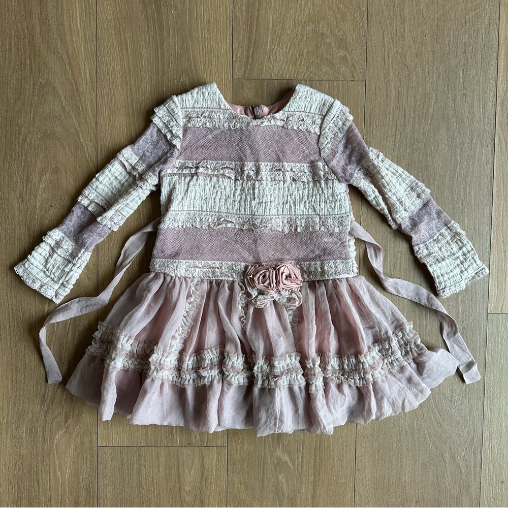 Isobella & Chloe Mauve Pink Dress